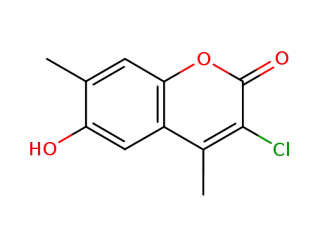 3-chloro-6-hydroxy-4,7-dimethyl-2H-chromen-2-one