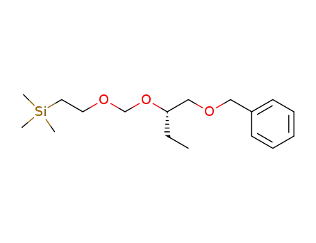 Molecular Structure of 179944-03-7 (2,5,7-Trioxa-10-silaundecane, 4-ethyl-10,10-dimethyl-1-phenyl-, (4S)-)