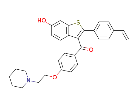 [6-Hydroxy-2-(4-vinyl-phenyl)-benzo[b]thiophen-3-yl]-[4-(2-piperidin-1-yl-ethoxy)-phenyl]-methanone