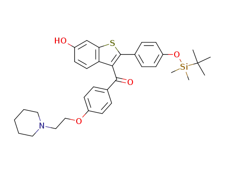 4’-tert-Butyldimethylsilyl-6-hydroxy Raloxifene