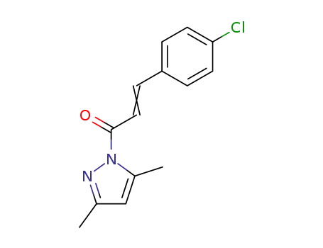 3,5-dimethyl-1-[3-(4-chlorophenyl)propanonyl]pyrazole