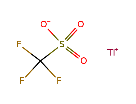 Methanesulfonic acid,1,1,1-trifluoro-, thallium(1+) salt (1:1)