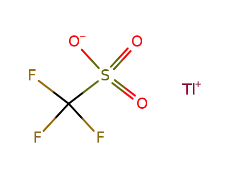 Molecular Structure of 73491-36-8 (THALLIUM (I) TRIFLUOROMETHANESULFONATE)