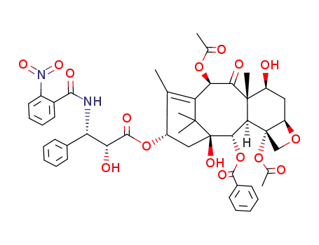 N-debenzoyl-N-(o-nitrobenzoyl)paclitaxel