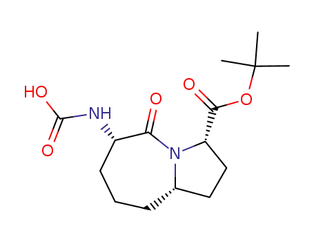 (3S,6S,9aS)-6-Carboxyamino-5-oxo-octahydro-pyrrolo[1,2-a]azepine-3-carboxylic acid tert-butyl ester