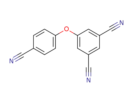 Molecular Structure of 188998-64-3 (1,3-Benzenedicarbonitrile, 5-(4-cyanophenoxy)-)