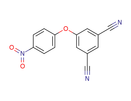 Molecular Structure of 188998-65-4 (1,3-Benzenedicarbonitrile, 5-(4-nitrophenoxy)-)