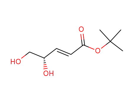 (S)-tert-butyl trans-4,5-dihydroxylpent-2-enoate