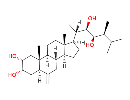 (2R,3S,5R,8S,9S,10R,13S,14S,17R)-17-((1S,2R,3R,4S)-2,3-Dihydroxy-1,4,5-trimethyl-hexyl)-10,13-dimethyl-6-methylene-hexadecahydro-cyclopenta[a]phenanthrene-2,3-diol