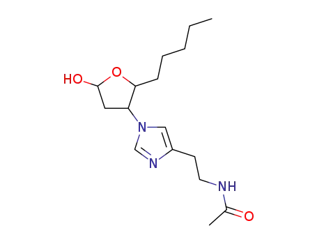Nα-acetyl-Nτ-(2-hydroxy-5-pentyltetrahydrofuran-4-yl)histamine