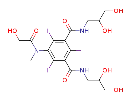 1,3-Benzenedicarboxamide,N1,N3-bis(2,3-dihydroxypropyl)-5-[(2-hydroxyacetyl)methylamino]-2,4,6-triiodo-