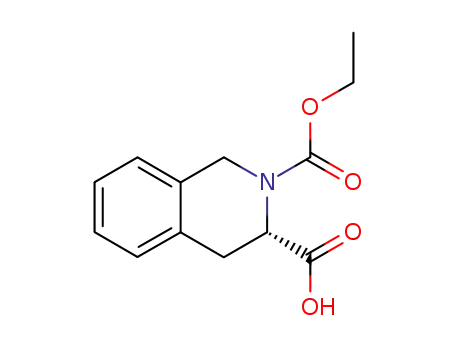 2-carboethoxy-1,2,3,4-tetrahydro-3-isoquinolinecarboxylic acid