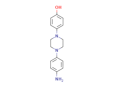 1-(4-Aminophenyl)-4-(4-hydroxyphenyl)piperazine(74853-08-0)