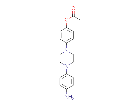 acetic acid 4-[4-(4-amino-phenyl)-piperazin-1-yl]-phenyl ester