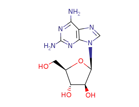 2,6-DIAMINO-9-(B-D-ARABINOFURANOSYL)PURINE