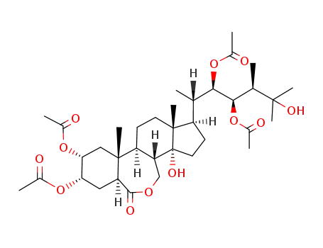 2,3,22,33-tetra-O-acetyl-14α,25-dihydroxybrassinolide
