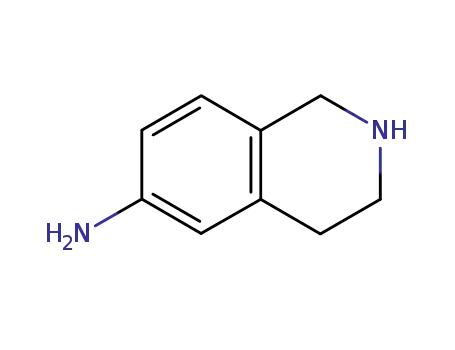 Molecular Structure of 72299-67-3 (6-AMINO-1,2,3,4-TETRAHYDRO-ISOQUINOLINE)