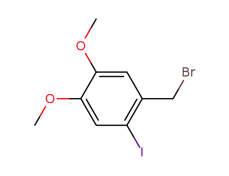 Benzene, 1-(bromomethyl)-2-iodo-4,5-dimethoxy-