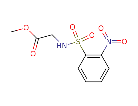 N-2-nitrobenzenesulfonamideglycine methyl ester