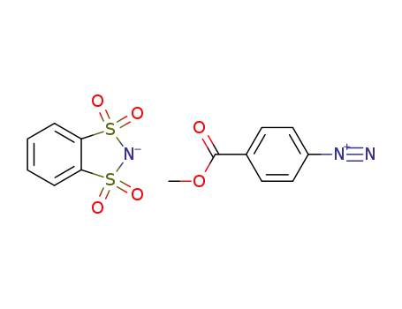 4-methoxycarbonylbenzenediazonium o-benzenedisulfonimide