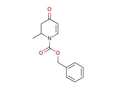 Molecular Structure of 190906-91-3 (benzyl 3,4-dihydro-2-methyl-4-oxopyridine-1(2H)-carboxylate)