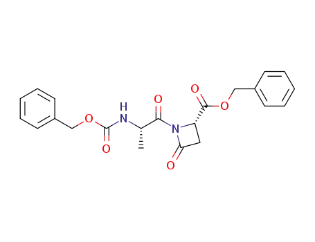 benzyl (S)-1-[(S)-N-(benzyloxycarbonyl)-alanyl]-4-oxoazetidine-2-carboxylate