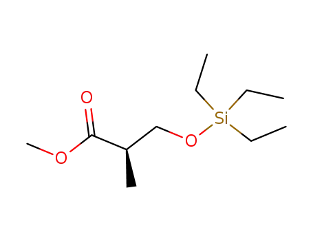 methyl (R)-2-methyl-3-(triethylsilyl)oxypropanoate