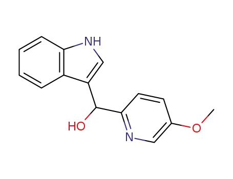 1-(1H-Indol-3-yl)-1-(5-methoxypyridin-2-yl)-methanol