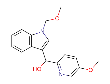 1-(1-Methoxymethyl-1H-indol-3-yl)-1-(5-methoxypyridin-2-yl)-methanol