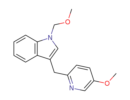 1-Methoxymethyl-3-(5-methoxypyridin-2-ylmethyl)-1H-indol