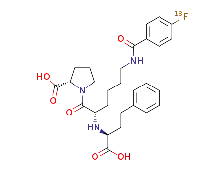 4-[18F]fluorobenzoyllisinopril
