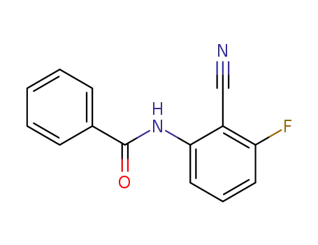 N-(2-cyano-3-fluorophenyl)benzonitrile
