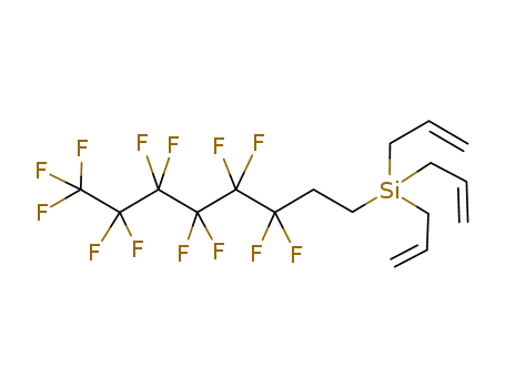 Silane, tri-2-propenyl(3,3,4,4,5,5,6,6,7,7,8,8,8-tridecafluorooctyl)-