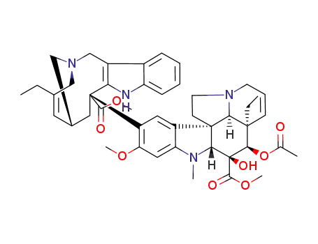 methyl (1R,9R,10S,11R,12R,19R)-11-acetyloxy-12-ethyl-4-[(12S,14S)-16-ethyl-12-methoxycarbonyl-1,10-diazatetracyclo[12.3.1.03,11.04,9]octadeca-3(11),4,6,8,15-pentaen-12-yl]-10-hydroxy-5-methoxy-8-methyl-8,16-diazapentacyclo[10.6.1.01,9.02,7.016,19]nonadeca-2,4,6,13-tetraene-10-carboxylate