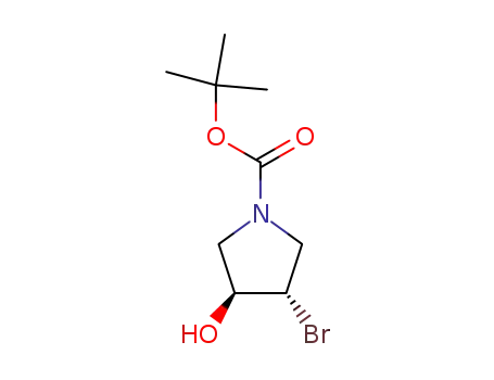 (±)-trans-tert-butyl 3-bromo-4-hydroxypyrrolidine-1-carboxylate
