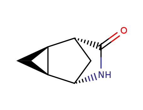 (-)-exo-7-azatricyclo[3.2.1.02.4]octan-6-one