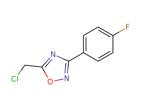 1,2,4-Oxadiazole,5-(chloromethyl)-3-(4-fluorophenyl)-