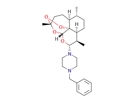 10α-(4-benzylpiperazin-1-yl)-10-deoxoartemisinin