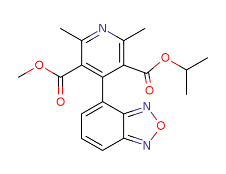 4-benzo[1,2,5]oxadiazol-4-yl-2,6-dimethyl-pyridine-3,5-dicarboxylic acid 3-isopropyl ester 5-methyl ester