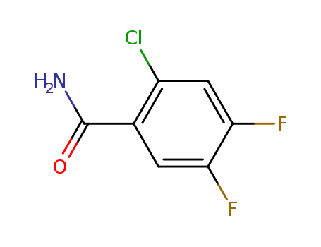 2-CHLORO-4,5-DIFLUOROBENZAMIDE