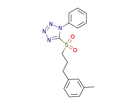 5-(3-m-tolylpropylsulfonyl)-1-phenyl-1H-tetrazole