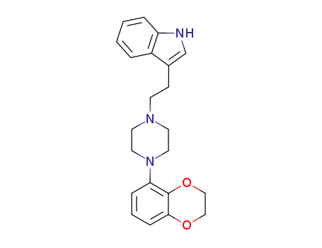 3-[2-[4-(1,4-Benzodioxan-5-yl)piperazin-1-yl]ethyl]-1H-indole