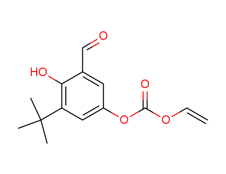 3-tert-butyl-4-hydroxy-5-oxomethylphenyl vinyl carbonate