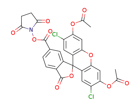 6-carboxy-2',7'-dichlorofluorescein-3',6'-diacetate succinimidyl ester