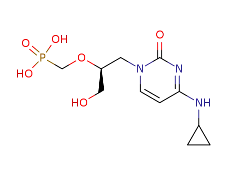 1-[(S)-3-hydroxy-2-(phosphonomethoxy)propyl]-N4-cyclopropylcytosine
