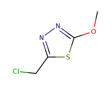1,3,4-Thiadiazole, 2-(chloromethyl)-5-methoxy-
