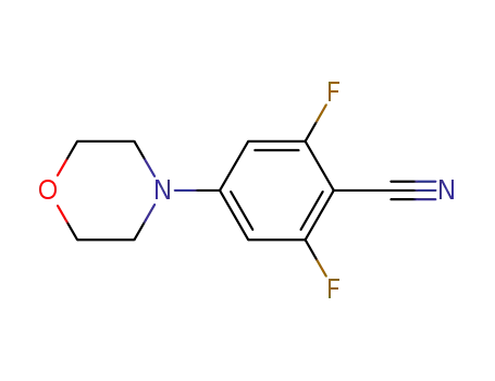 2,6-difluoro-4-morpholin-4-yl-benzonitrile
