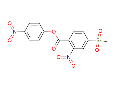 4-nitrophenyl 2-nitro-4-(methylsulfonyl)benzoate