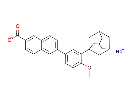 6-[3-(1-adamantyl)-4-methoxyphenyl]-2-naphthoic acid sodium salt