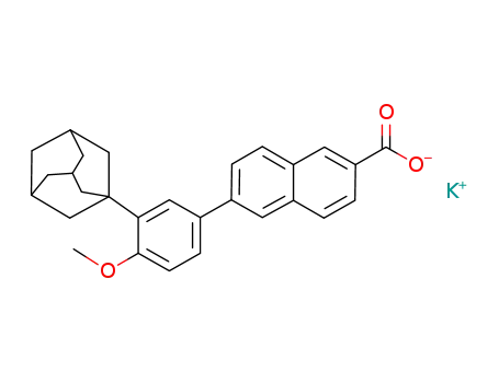 6-[3-(1-adamantyl)-4-methoxy phenyl]-2-naphthoic acid potassium salt